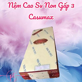 Nệm cao su non American dày 10cm - 1m2x2mx10cm gấp 3