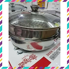 Mua NỒI HẤP INOX 2 TẦNG SIZE 28 CM