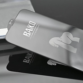 Cường lực siêu bền kèm màng loa chống bám bụi vân tay Hàng Chính Hãng Baiko cho iphone