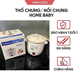 Mua Nồi chưng yến tiềm  nấu cháo  hầm soup đa năng bằng điện 0.7L- Nồi.chưng yến