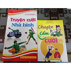 Combo 2 cuốn chuyện cấm cười + Truyện cười nhà binh