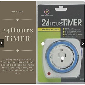 Timer hẹn giờ cơ Aqua chuyên dùng thủy canh, hồ cá điều khiển tắt mở thiết bị điện