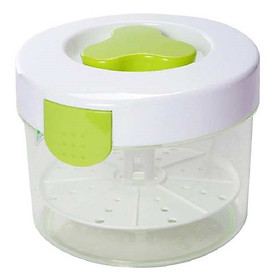 Bộ 2 hũ muối dưa cà thông minh loại tròn 2.2ml - Hàng Nội Địa Nhật