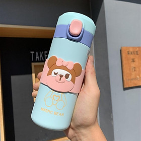 Mua Bình giữ nhiệt hình gấu Magic Bear siêu cute 350ml