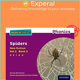 Sách - Read Write Inc. Phonics: Spiders (Purple Set 2 Non-fiction 2) by Ruth Miskin (UK edition, paperback)