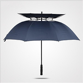 Dù xếp gọn đa năng đi mưa che nắng 2in1 Men Black Golf Umbrella size 30-inch