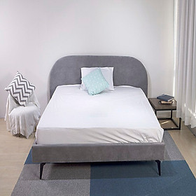 Giường ngủ bọc vải Adora 1m6x2m - 1m8x2m