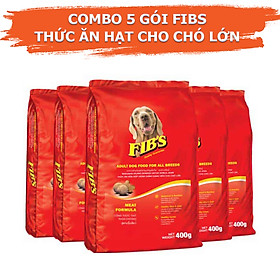 COMBO 5 Gói Thức Ăn Hạt Khô Cho Chó Lớn