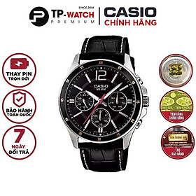 Đồng hồ nam dây da casio mtp-1374l-1avdf | mtp-1374l-1a