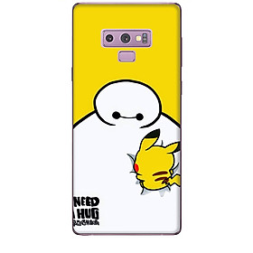 Ốp lưng dành cho điện thoại SAMSUNG GALAXY NOTE 9 hinh Big Hero Pikachu