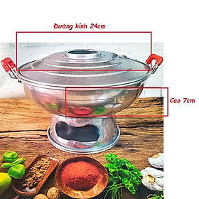 Mua NỒI LẨU CÙ LAO - Lẩu THAN TRUYỀN THỐNG - Nồi Lẩu NÚI LỬA. Chất liệu Nhôm  dụng cụ nấu các món lẩu ĐẶC SẢN MIỀN TÂY
