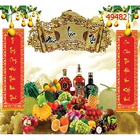 Mua Tranh dán ban thờ  phòng thờ 3D Zalo 0967959399