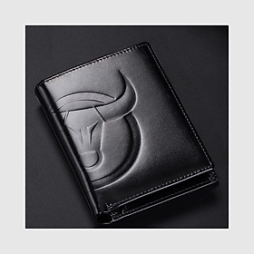 Ví Nam dáng đứng Da Bò Thật – VNA1008