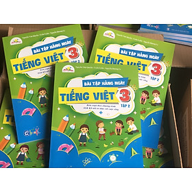 Sách - Combo Bài Tập Hằng Ngày Toán và Tiếng Việt Lớp 3 - Kết Nối Tri Thức Với Cuộc Sống - Tập 1, 2 (2 cuốn)