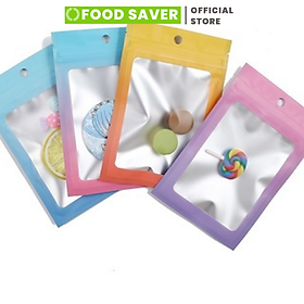Túi Zip,Set Túi Zip Đựng Phụ Kiện,Túi Zipper Nhỏ Mini Đủ Size Đựng Phụ Kiện Thực Phẩm Đa Năng Tiện Dụng