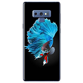 Ốp Lưng Dành Cho Samsung Galaxy Note 9 - Cá Betta Xanh