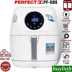 Mua Nồi chiên không dầu điện tử Perfect PF-D88  D92  - Dung tích 5 lít - Hàng chính hãng