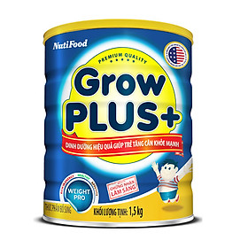 SỮA BỘT GROWPLUS+ DINH DƯỠNG HIỆU QUẢ GIÚP TRẺ TĂNG CÂN KHỎE MẠNH