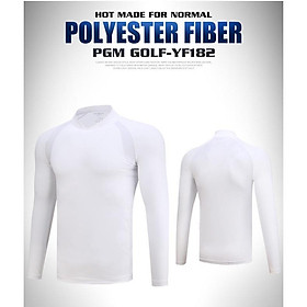 Áo dài tay giữ nhiệt golf nam YF183 - Chất liệu vải Polyester và lụa kem cao cấp - Giúp giữ nhiệt cho người trơi golf
