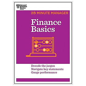 Harvard Business Review 20 Minute Manager Series Finance Basics