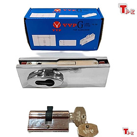Mua KHÓA SÀN VVP cửa kính thủy lực  củ khóa 1 và 2 đầu chìa