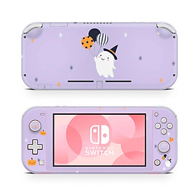 Skin decal dán Nintendo Switch Lite mẫu Halloween (dễ dán, đã cắt sẵn)