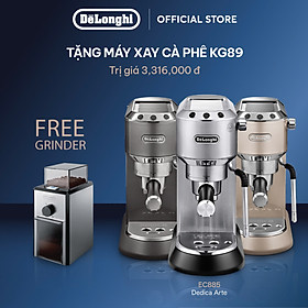 [Hàng chính hãng] Máy pha cà phê DeLonghi Dedica Arte EC885 (BG/ GY/ M)