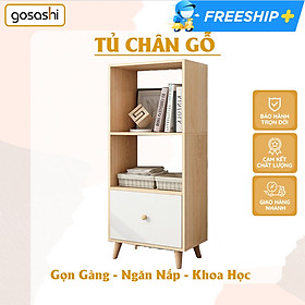 Mua Kệ /Tủ chân gỗ nhiều ngăn chính hãng Gosashi TCG- Thiết kế hiện đại  dễ dàng lắp đặt