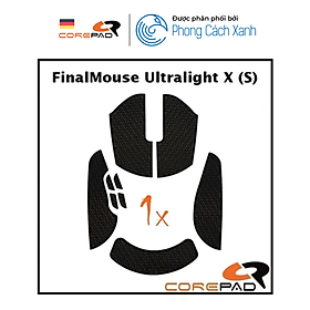 Bộ grip tape Corepad Soft Grips FinalMouse Ultralight X Cheetah (S) - Hàng Chính Hãng