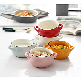 Mua Bát sứ ăn dặm hình thố 2 tai 15cm