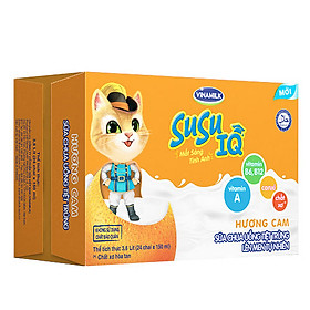 Sữa chua uống SuSu Hương Cam 150ml Thùng 24 Chai