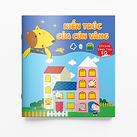 Sách Kiến trúc của cún vàng - Sticker sáng tạo EQ