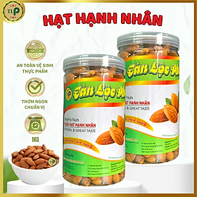 NHÂN HẠT HẠNH NHÂN TÂN LỘC PHÁT COMBO 2 HŨ - MỖI HŨ 500G