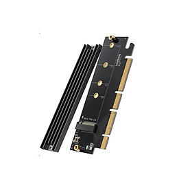 Card chuyển PCI-e ra NVMe PCIe 4.0 kích thước vật lý khe 16X băng thông 4X Ugreen 30715 cm465 Hàng chính hãng