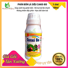 Mua Phân Bón Lá Siêu Canxi Bo Chai 100ml - Sản phẩm của Bình Điền Vươn Xanh - Shop Phân Bón và Hạt Giống
