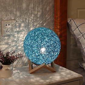 Mua Đèn ngủ trang trí phong cách Bắc Âu bằng Cầu Mây đầu USB kích thước 15 cm - Tặng kèm đế gỗ