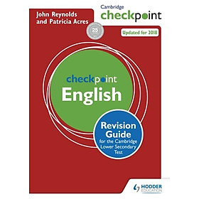 [Download Sách] Cambridge Checkpoint English Revision Guide for the Cambridge Secondary 1 Test