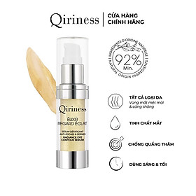 Kem dưỡng ẩm giảm bọng mắt và quầng thâm nguồn gốc thiên nhiên Qiriness Radiance Eye Contour Serum 15ml