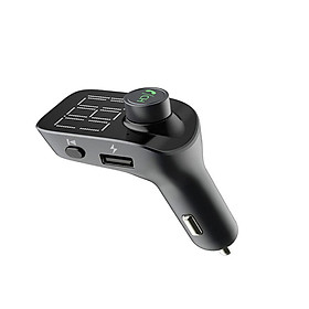 Bluetooth Hands-free Phone FM Transmitter Intelligent Voice Navigation Bluetooth MP3 Player