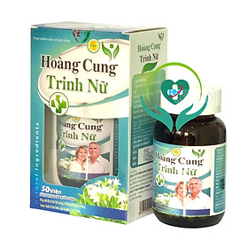 HOÀNG CUNG TRINH NỮ - Hộp 50 Viên - Phụ Nữ Bị U Nang , U Xơ Tử Cung