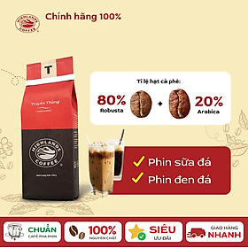 Traditional Blend Cà phê Rang xay Truyền thống Highlands Coffee 200g