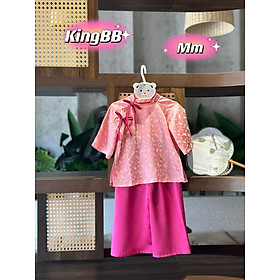 Bộ bà ba cho bé gái đi chơi biểu diễn đẹp từ 12-40kg chất lụa mềm mát