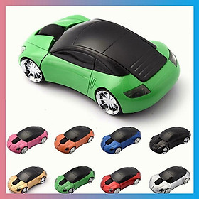 Chuột Không Dây Hình Xe Hơi Porsche 2.4G DPI1600 Phong Cách Thể Thao Dùng Làm Quà Tặng Cho Bé