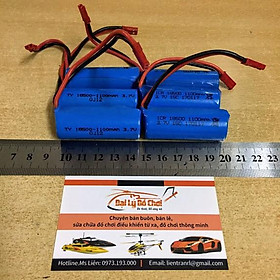 Mua Pin sạc hình trụ 3.7V dung lượng 1100mAh chân cắm đỏ jack JST