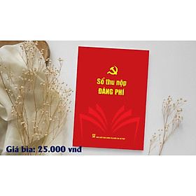 Sổ thu nộp Đảng phí