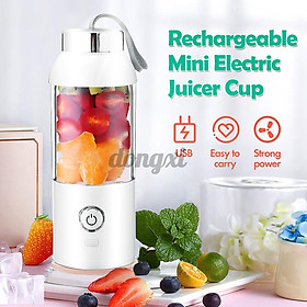 Máy Xay Sinh Tố Mini Cầm Tay Sạc Usb