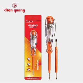 Bút thử điện Điện Quang ĐQ ETP04 O (2 đầu vít, 160 mm, màu cam)