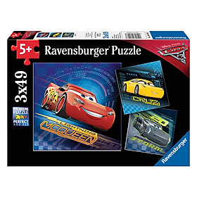 Xếp Hình Puzzle Dca Wt Cars 3 3 Bộ 49 Mảnh Ravensburger RV08026