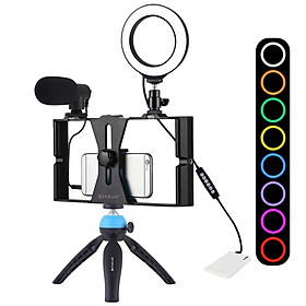 Smartphone Rig Outdoor  Video Cage Microphone Mount Film Grip