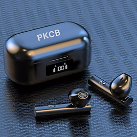 Tai Nghe Không Dây Nhét Tai, Tai Nghe Stereo Rảnh Tay ABS TWS Bluetooth 5.0 - Hàng Chính Hãng PKCB